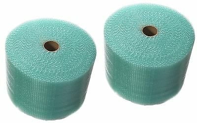 Green Bubble Cushioning Wrap Roll 300' x 12" Lot 3/16 Sm Eco-Friendly Recycled