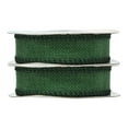 thumbnail image 1 of Green Burlap Ribbon 2 Inch 2 Rolls 20 Yards Unwired Rustic Jute Ribbon for Crafts, Mason Jars, Weddings, Party Decoration; by Mandala Crafts, 1 of 5