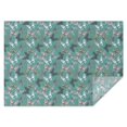 thumbnail image 1 of Green Butterfly Pattern Rectangle Tablecloth 60"x84",Waterproof Polyester Rectangle Table Cloth, Wipeable Spillproof Polyester Tablecloth for Dining, Camping, Indoor and Outdoor, 1 of 5