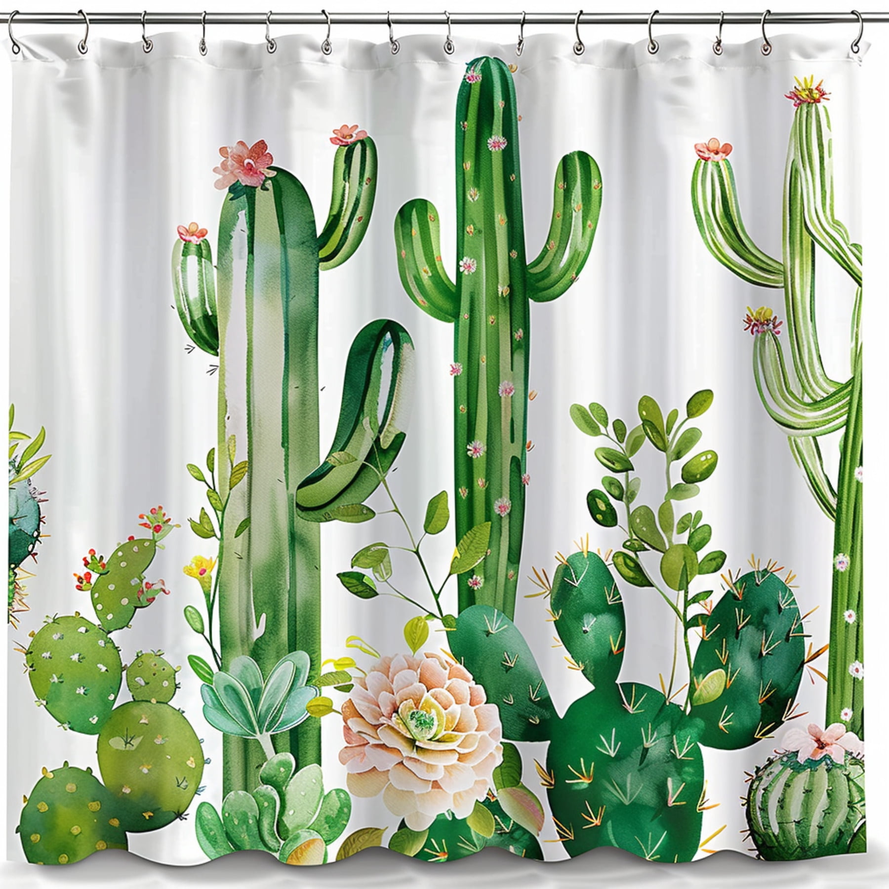 Cactus Garden Shower Curtain NCU0DDK2352