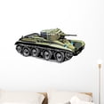 thumbnail image 1 of Green Camo Tank Wall Decal by Wallmonkeys Peel and Stick Graphic (36 in W x 18 in H) WM39691, 1 of 4