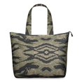 thumbnail image 1 of Green Camo Tiger Stripe Pattern Travel Tote Bags for Women Carry On,Large Weekender Bags for Women Travel,Multi Functional Duffle Bag for Work,Shopping,Sports, 1 of 5