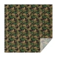 thumbnail image 1 of Green Camouflage Bigfoot Pattern Square Tablecloth,Waterproof Square Table Cover,Wipeable Spillproof Washable Table Cover for Home Kitchen Party Decor 52"x52"(132x132cm), 1 of 6