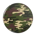 thumbnail image 1 of Green Camouflage Pinback Button Pin, 1 of 4