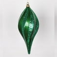 thumbnail image 1 of Green Candy Glitter Swirl Drop Ornament - 16 in., 1 of 1