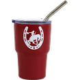thumbnail image 1 of Green Canteen 4 Ounce Texas Red Horseshoe Stainless Steel Tumbler, 1 of 1