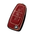 thumbnail image 1 of Green Car Key Case Compact Replacement Spare Accessories Easy Installation Exquisite For Ford C-Max S-Max Focus, 1 of 8