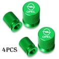 thumbnail image 1 of Green-Car Wheel Center Caps, Car Stem Covers, Dustproof, Waterproof, Opel Insignia Astra HGJ Antara Vectra Vivaro Corsa Zafira, 1 of 3