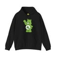thumbnail image 1 of Green Care Bear 420 Hoodie - Adult Care Bear Hooded Sweatshirt, 1 of 3