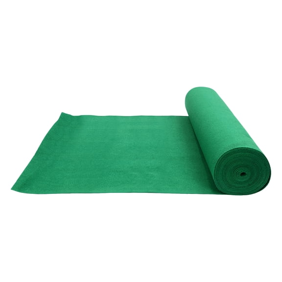 Green Carpet Runner Party 360GSM Thick Aisle Runner 33Ft Non-Slip Runway Rug for Wedding Ceremony Movie Theme Party Proposal Decorations