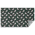 thumbnail image 1 of Green Cartoon Unicorn Flower Pattern Rectangle Tablecloth 60"x102",Waterproof Polyester Rectangle Table Cloth, Wipeable Spillproof Polyester Tablecloth for Dining, Camping, Indoor and Outdoor, 1 of 6