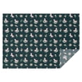 thumbnail image 1 of Green Cartoon Unicorn Flower Pattern Rectangle Tablecloth 60"x84",Waterproof Polyester Rectangle Table Cloth, Wipeable Spillproof Polyester Tablecloth for Dining, Camping, Indoor and Outdoor, 1 of 5