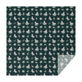 thumbnail image 1 of Green Cartoon Unicorn Flower Pattern Square Tablecloth,Waterproof Square Table Cover,Wipeable Spillproof Washable Table Cover for Home Kitchen Party Decor 60"x60"(152x152cm), 1 of 6