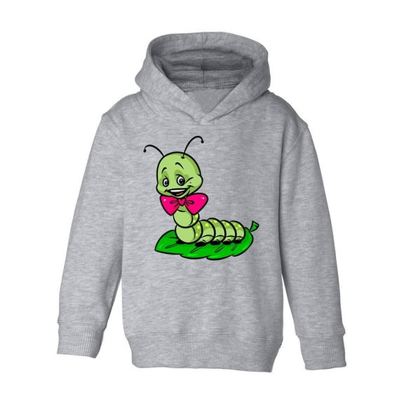 Green Caterpillar On Leaf Hoodie Toddler -Image by Shutterstock,  4 Toddler