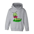 thumbnail image 1 of Green Caterpillar On Leaf Hoodie Toddler -Image by Shutterstock,  5 Toddler, 1 of 4