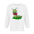 thumbnail image 1 of Green Caterpillar On Leaf Long Sleeve Toddler -Image by Shutterstock,  2 Toddler, 1 of 4