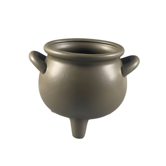 Green Ceramic Cauldron by Ashland