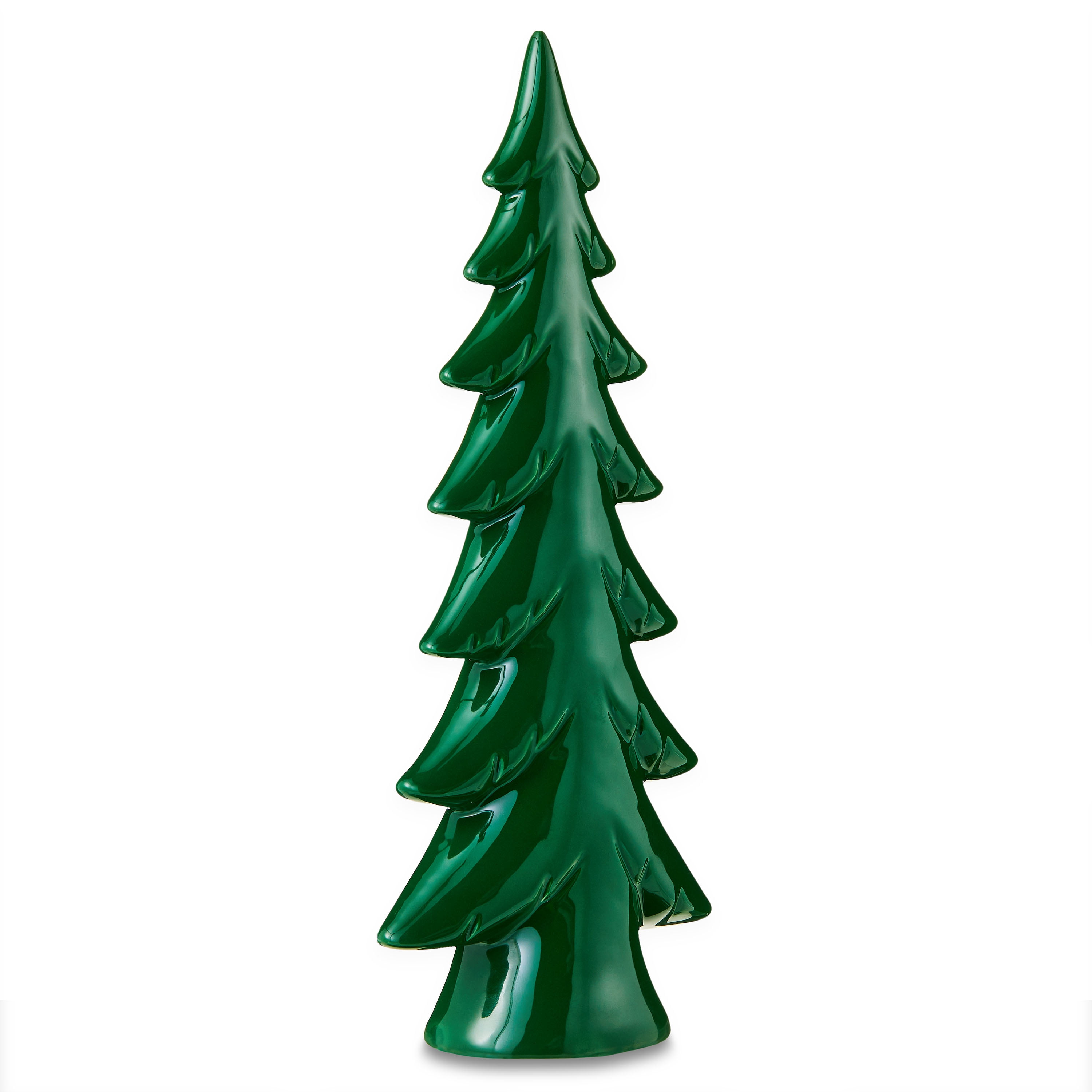 Green Ceramic Tabletop Tree, 10.5 in, by Holiday Time