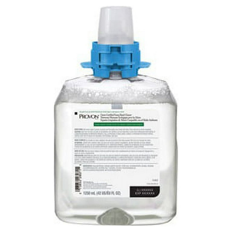 Green Certified Foam Hand Cleaner, Fragrance-Free, 1,250 mL Refill, 4/Carton