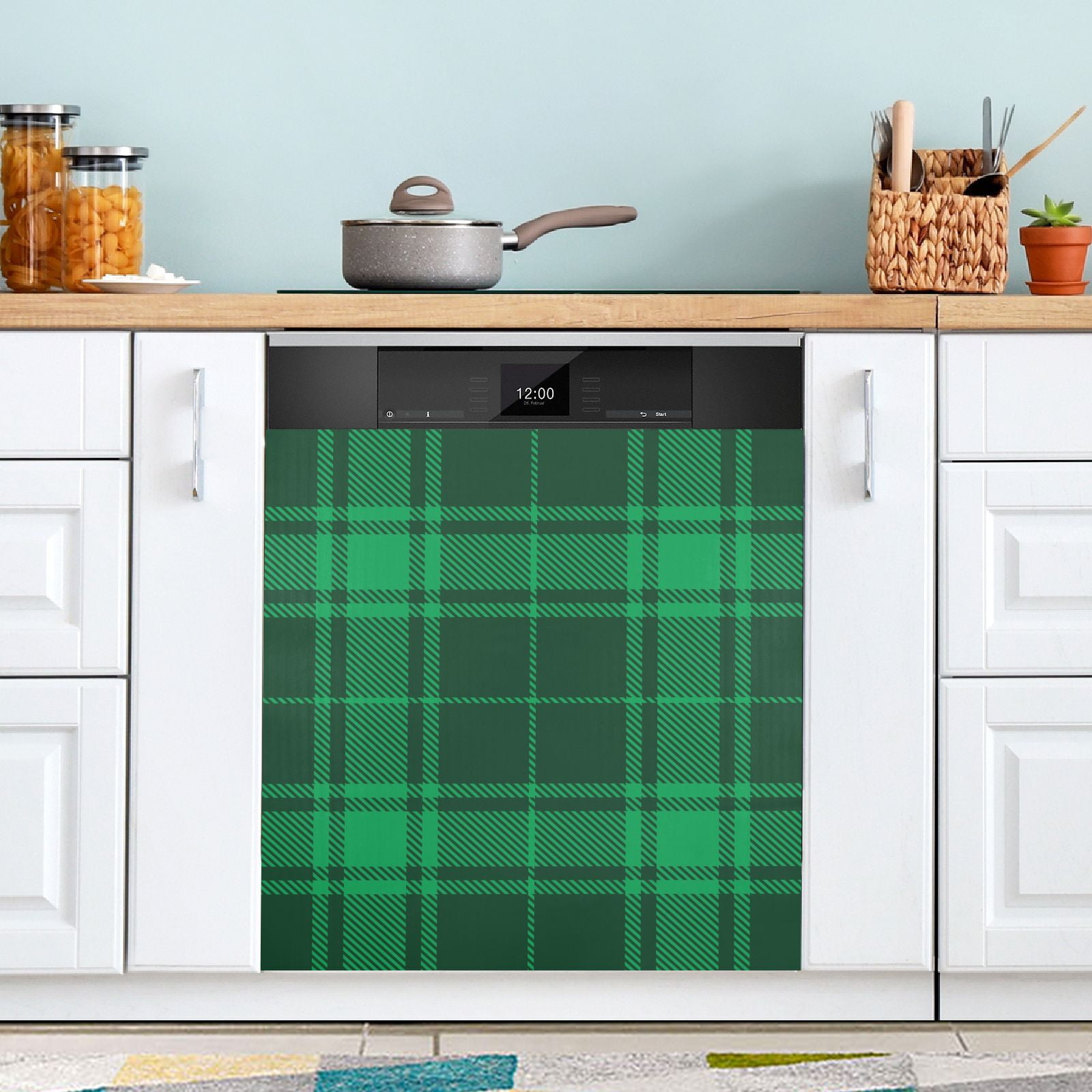 Aazon.co - Far Cow Dishwasher Agnet Cover For The Front,Anial