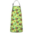 thumbnail image 1 of Green Chicken Rooster Sunflower Pattern Apron-Garden Aprons for Women with Pockets-Cotton Linen Waterproof Kitchen Cooking Gardening Aprons Adjustable for Kitchen,Cooking,BBQ and Salon 33x27 Inch, 1 of 7