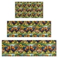 thumbnail image 1 of Green Chicken Sunflower Pattern Kitchen Rugs Sets Of 3,Kitchen Runner Rugs Non Skid Washable,Decorative Kitchen Floor Mats for Kitchen,Sink,Laundry,17"x30"+ 17"x47" + 17"x59", 1 of 6