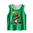 thumbnail image 1 of Green Children Boy Girl Crew Neck Spandex Vests Casual Vest Tops for Kid Sleeveless Gradient Graphic Kawaii Camisole Tank Fall Summer Vests 2026 Clothing 14 Years, 1 of 6