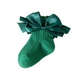 thumbnail image 1 of Green Childrens Christmas Socks With Cute Prints For Girls During Fall And Winter Holidays, 1 of 3