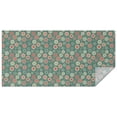 thumbnail image 1 of Green Christmas Floral Pattern Rectangle Tablecloth 60"x120",Waterproof Polyester Rectangle Table Cloth, Wipeable Spillproof Polyester Tablecloth for Dining, Camping, Indoor and Outdoor, 1 of 6
