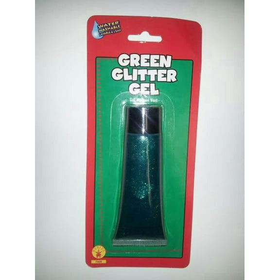 Green Christmas Holiday Colored Glitter Gel Tube 1.75oz
