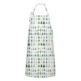 thumbnail image 1 of Green Christmas Tree Apron-Garden Aprons for Women with Pockets-Cotton Linen Waterproof Kitchen Cooking Gardening Aprons Adjustable for Kitchen,Cooking,BBQ and Salon 32"x27", 1 of 7