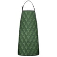 thumbnail image 1 of Green Christmas Tree Pattern Apron-Garden Aprons for Women with Pockets-Cotton Linen Waterproof Kitchen Cooking Gardening Aprons Adjustable for Kitchen,Cooking,BBQ and Salon 33"x27", 1 of 7