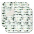 thumbnail image 1 of Green Christmas Tree Pattern Dish Drying Mat for Kitchen 1 Pack, Ultra Absorbent Microfiber Dishes Drainer Mats,16x18in(41x46cm), 1 of 6