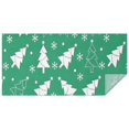 thumbnail image 1 of Green Christmas Tree Pattern Rectangle Tablecloth 60"x120",Waterproof Polyester Rectangle Table Cloth, Wipeable Spillproof Polyester Tablecloth for Dining, Camping, Indoor and Outdoor, 1 of 6