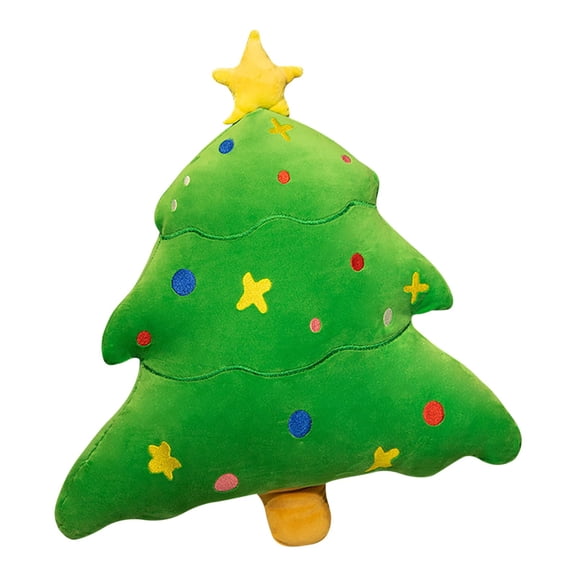 Green Christmas Tree Plush Doll Toy For Kids Green Holiday Sofa Cushion Stuffed Animal Activity 2026