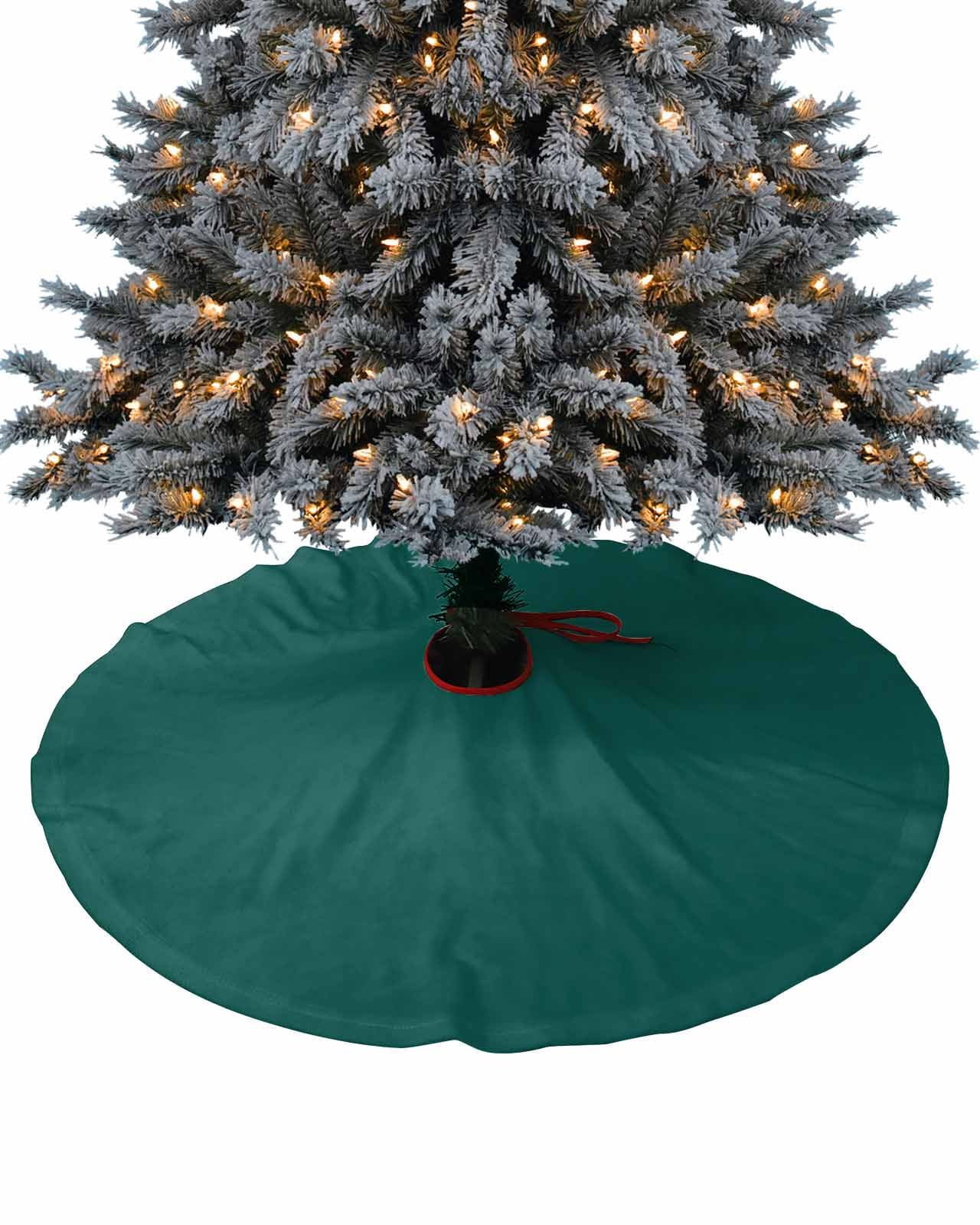 Green Christmas Tree Skirt