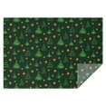 thumbnail image 1 of Green Christmas Tree and Star Pattern Rectangle Tablecloth 60"x84",Waterproof Polyester Rectangle Table Cloth, Wipeable Spillproof Polyester Tablecloth for Dining, Camping, Indoor and Outdoor, 1 of 5