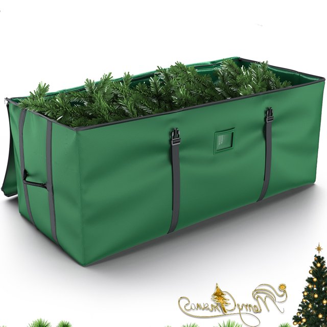 Green Christmas Tree Storage Bag, Extra Large Christmas Storage