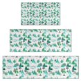 thumbnail image 1 of Green Christmas Tree and Text Pattern Kitchen Rugs Sets Of 3,Kitchen Runner Rugs Non Skid Washable,Decorative Kitchen Floor Mats for Kitchen,Sink,Laundry,17"x30"+ 17"x47" + 17"x59", 1 of 6
