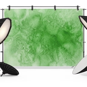Green Clouds Backdrops for Photography, Modern Abstract Art Fantasy Smoke Fog Fabric Photo Background Sturdy Studio Props for Photo Studio, Video Recording, Booth & Photoshoot 7x5ft