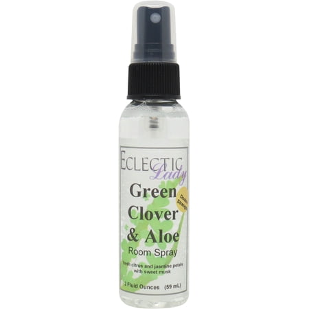 Green Clover and Aloe Room Spray (Double Strength), 4 ounces