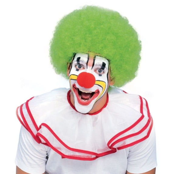 Green Clown Adult Wig
