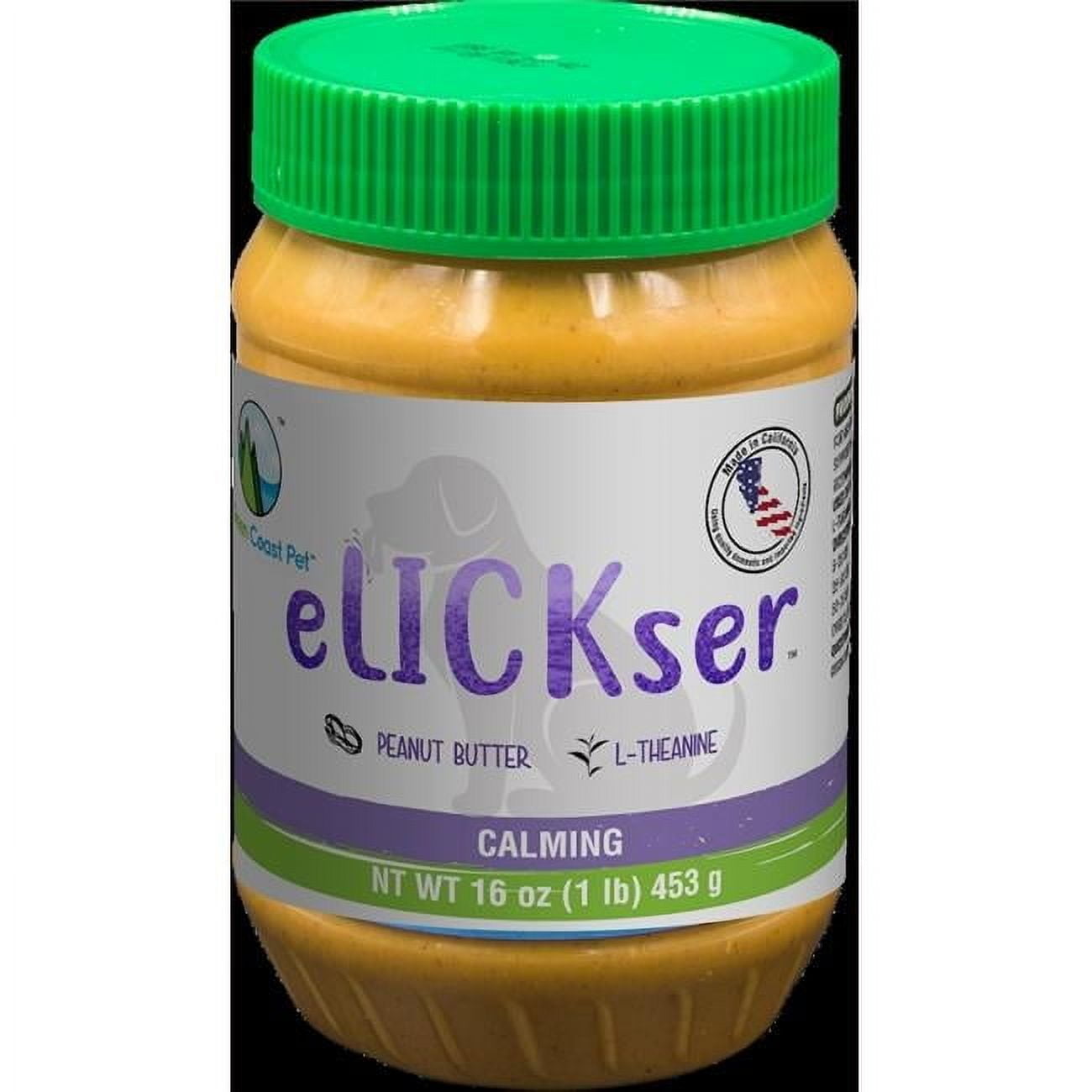 Green Coast Pet GX00048 16 oz Elickser Peanut Butter, Calming