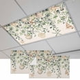 thumbnail image 1 of Green Coastal Fluorescent Light Covers, Eucalyptus Leaves Summer Beach Starfish Rustic Magnetic Light Covers for Ceiling Lights, Fluorescent Ceiling Shade for Classroom Bedroom Office 4x2Ft x 2PCS, 1 of 8