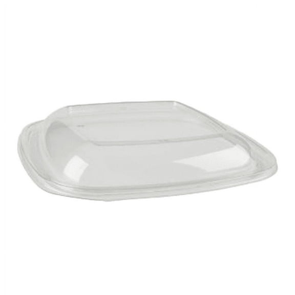Green Collection Food Container Lids, Rectangle, 9" x 6", Clear, Pack Of 300 Lids