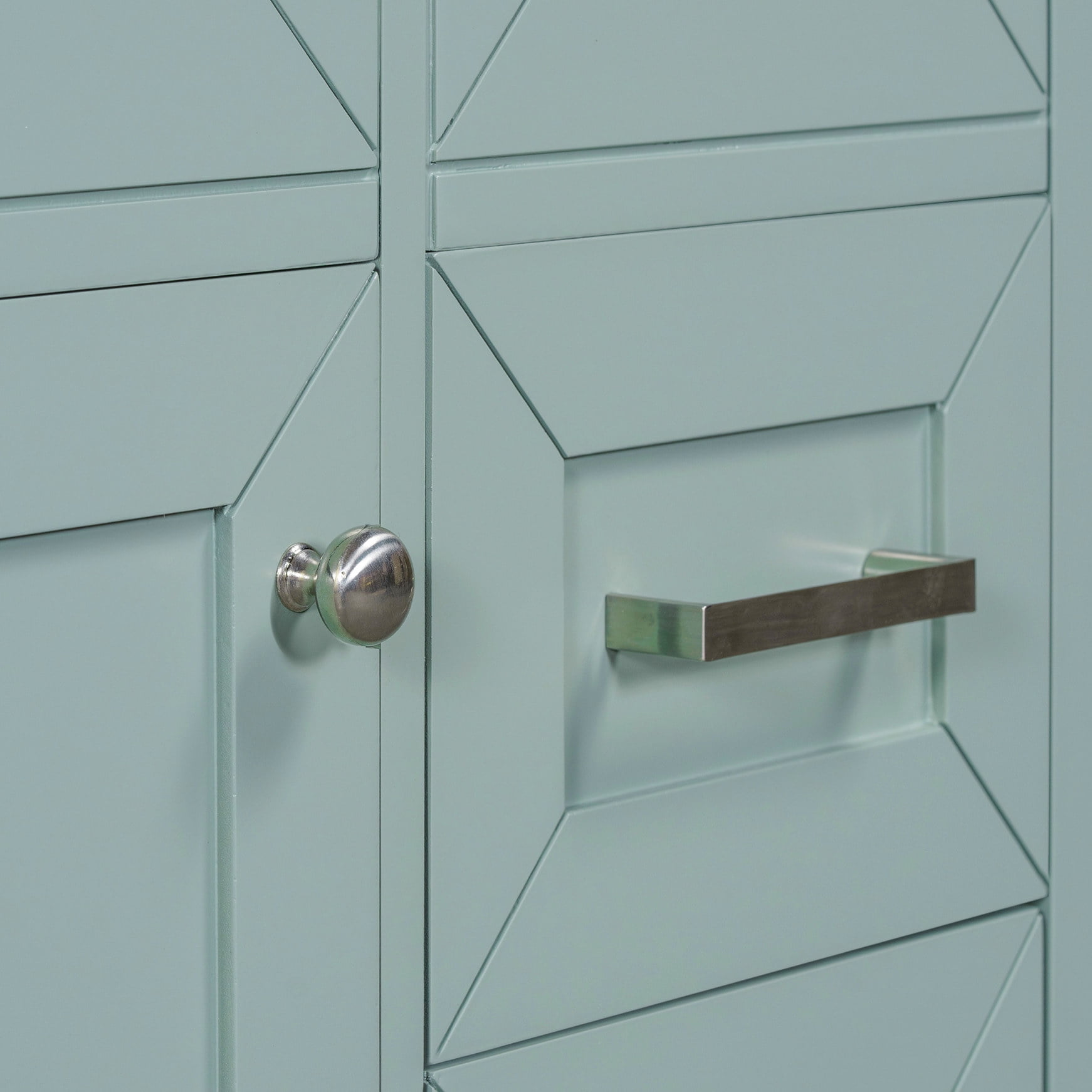 Green Color Scheme - Water - proof MDF Board - Bathroom Decor - Ensure ...