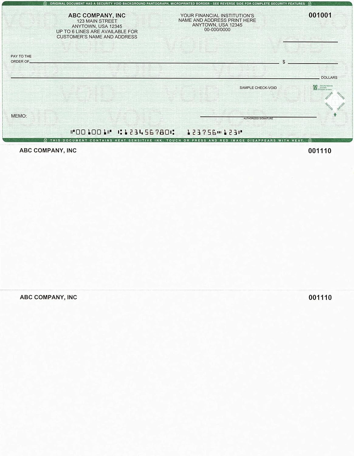 Business Checks Compatible With Quickbooks