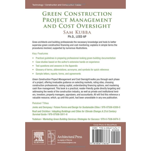 Pre-Owned Green Construction Project Management and Cost Oversight (Paperback) 1856176762 9781856176767