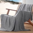thumbnail image 1 of Green Cooling Blanket Twin XL for Hot Sleepers -Summer Cold Blanket with Rayon Derived from Bamboo for Twin Size Bed, Ice Cool Cold Lightweight Arc-Chill Thin Summer Bedding, 60x90, 1 of 5