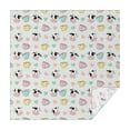 thumbnail image 1 of Green Cow Cup Pattern Square Tablecloth,Waterproof Square Table Cover,Wipeable Spillproof Washable Table Cover for Home Kitchen Party Decor 60"x60"(152x152cm), 1 of 6